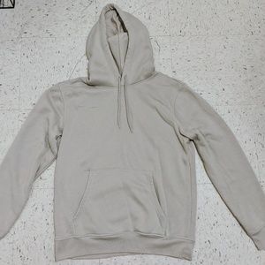 Men H&M Beige Hoodie